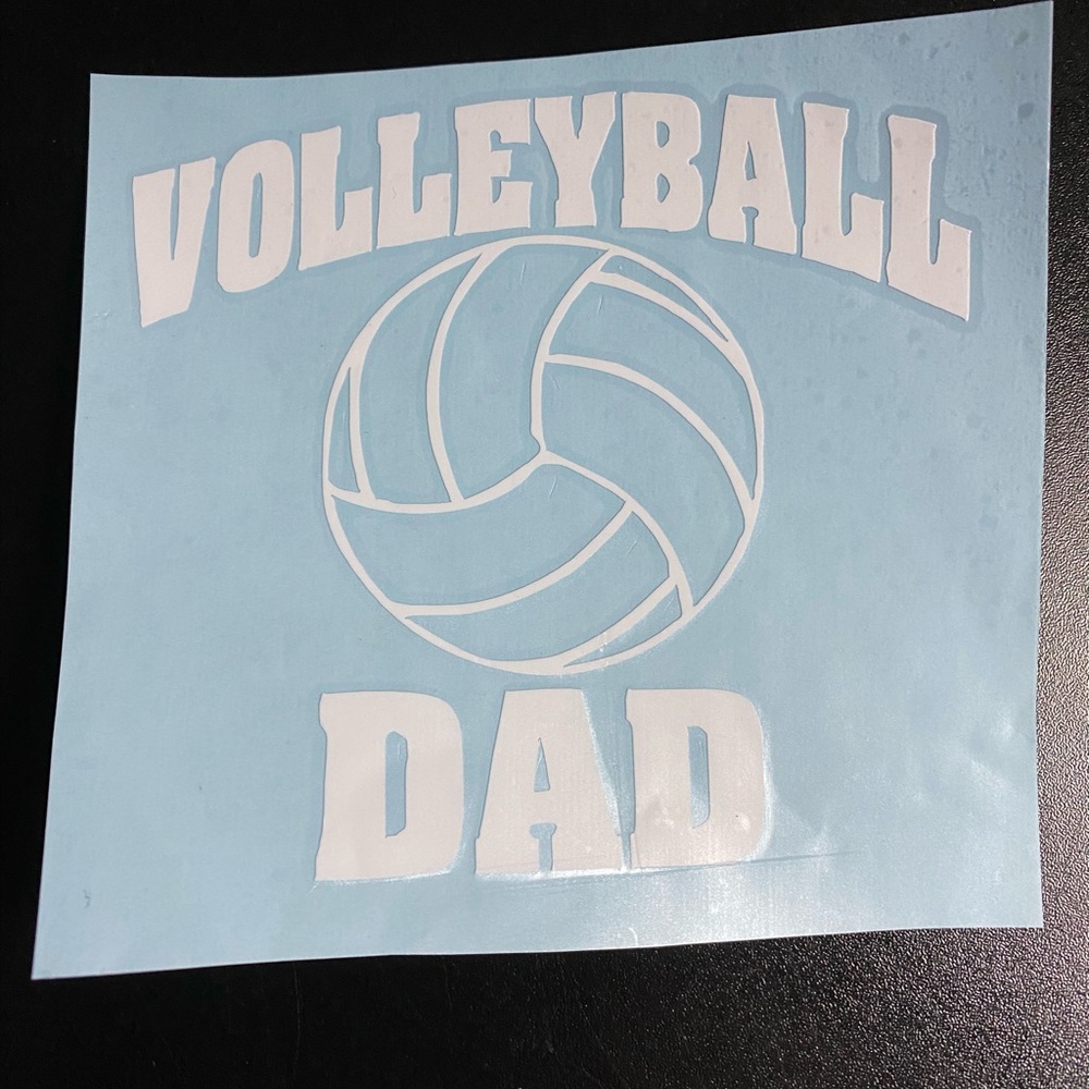 Personalized Sport Decal-Mom/Dad